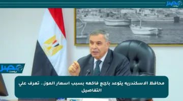 محافظ الإسكندرية يتوعد بائع فاكهة بسبب أسعار الموز.. تعرف على التفاصيل